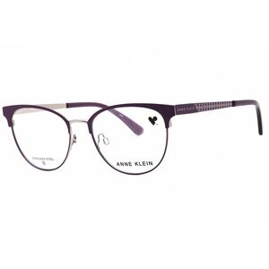 NWT Anne Klein AK5110-501 53mm PLUM Eyeglasses